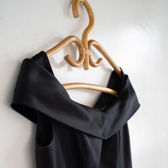 Vintage Southeastern black cocktail dress - Picture 3 of 3